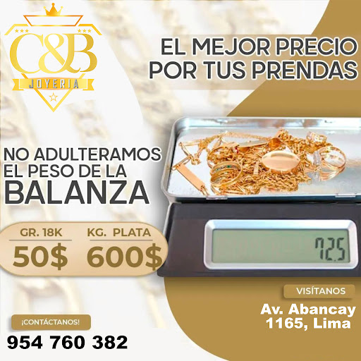 COMPRA DE ORO PLATA JOYAS - JOYERIA C&B